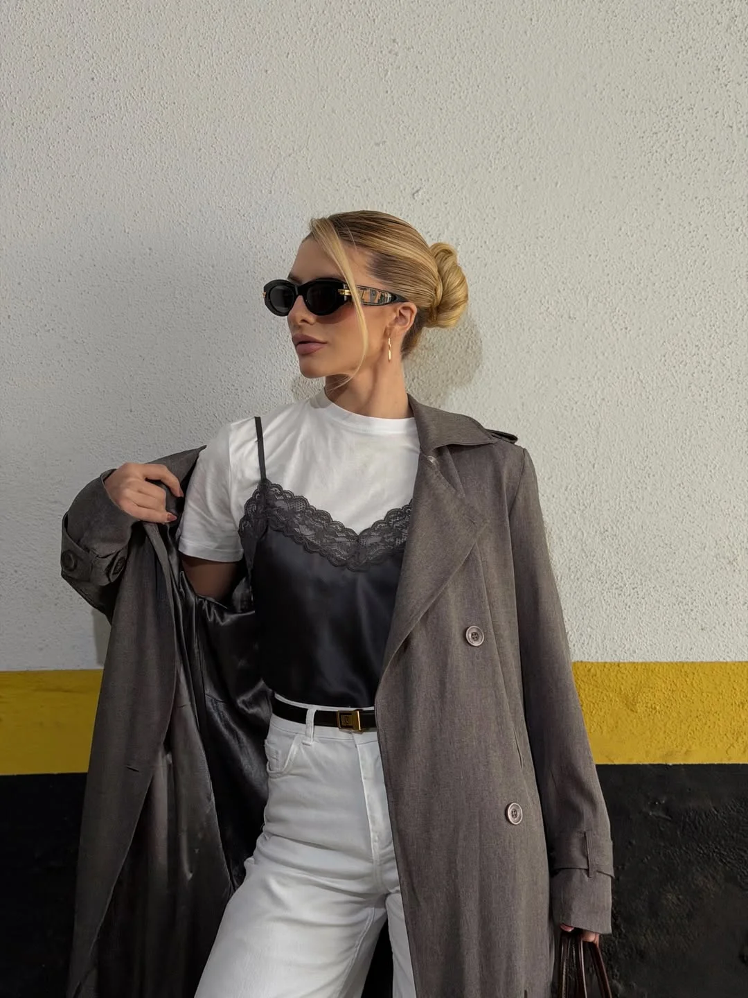 casual early fall outfits comfy 2026 Slip Layers Add Modern Contrast