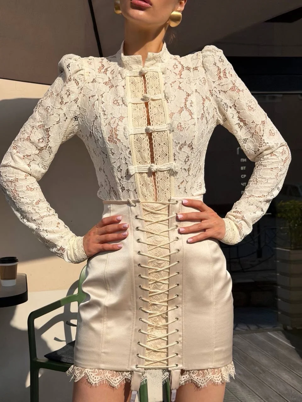 chic fall outfits for women in 30s style 2026 Victorian Lace and Corset Details for Fall Evenings