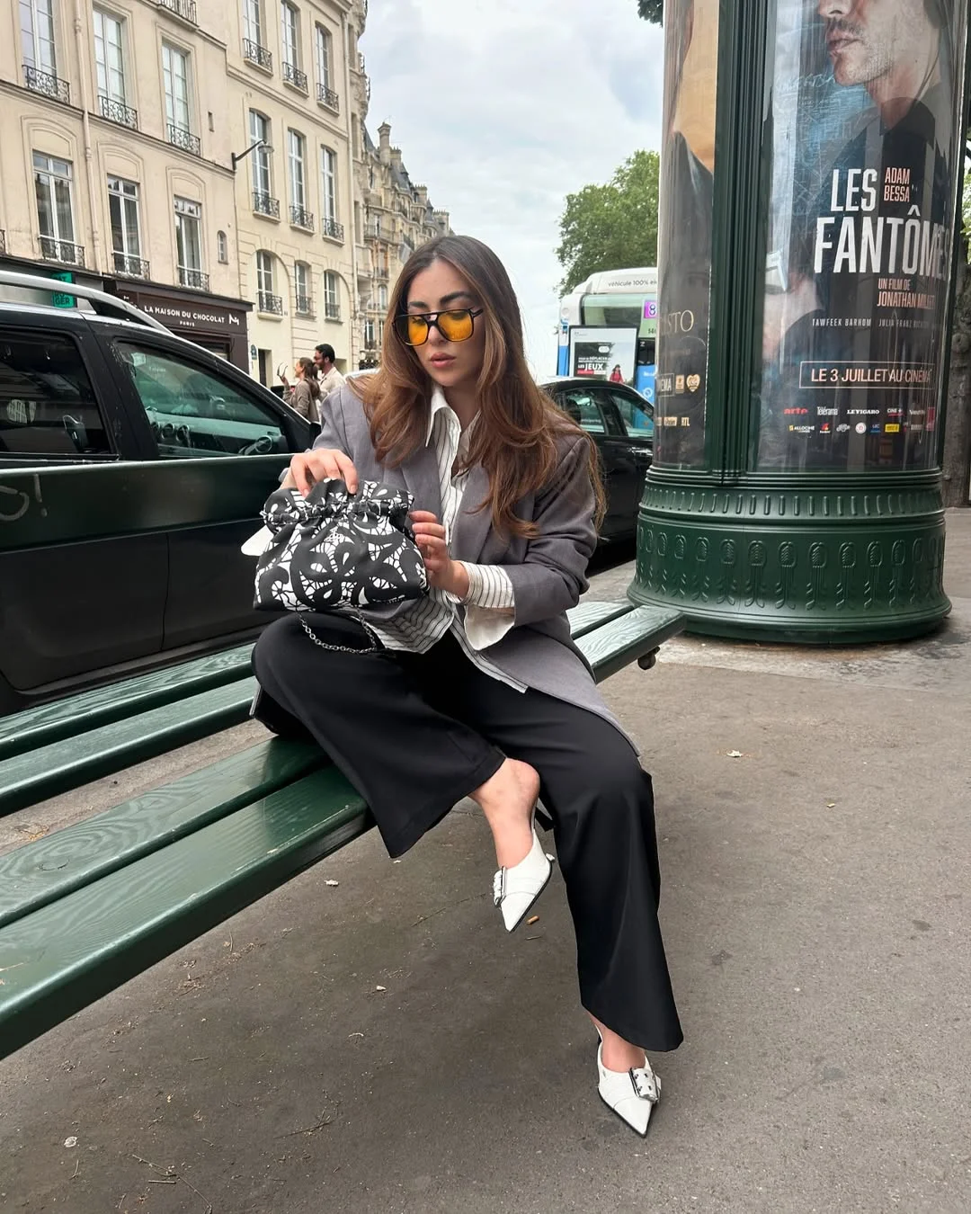 chic fall smart casual office outfits women 2026 Relaxed Tailoring With a Parisian Edge
