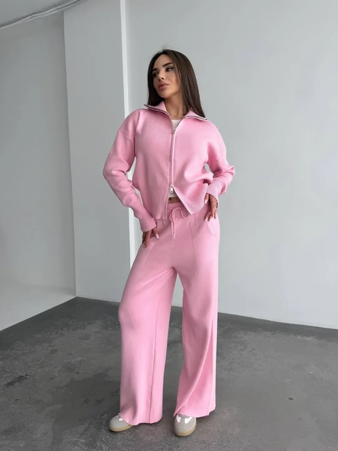 comfortable cozy chic fall outfits for 2026 Soft Pink Loungewear for Everyday Comfort