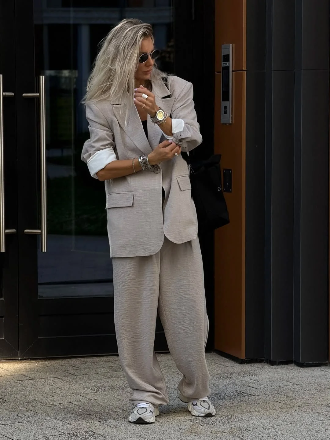 comfy fall outfits for office 2026 Relaxed Neutral Layers That Feel Like Elevated Comfort