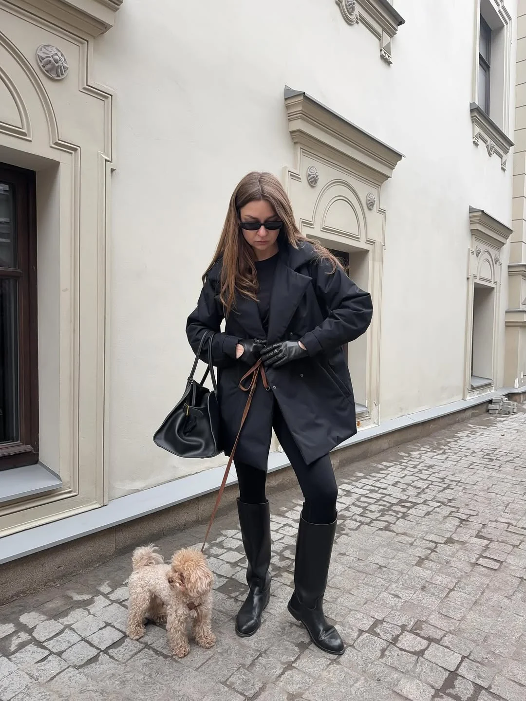 cute fall outfits with boots and leggings 2026 The Modern City Uniform With Tall Black Boots