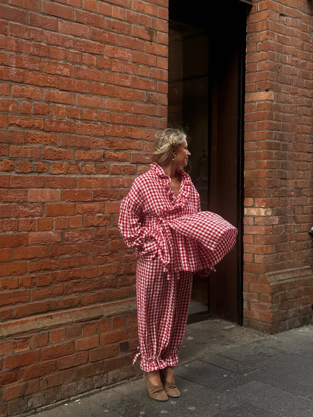cute july outfits ideas 2026 Romantic Red Gingham for Sunny July Weekends