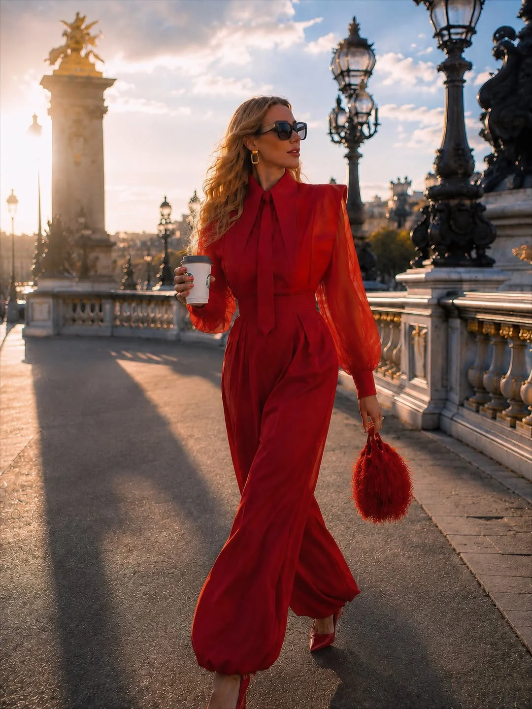 cute july outfits ideas 2026 Statement Red for a Glamorous Escape