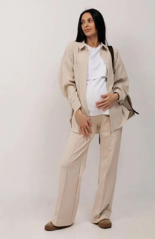 cute pregnancy outfits fall 2026 Modern Neutral Separates That Always Look Expensive