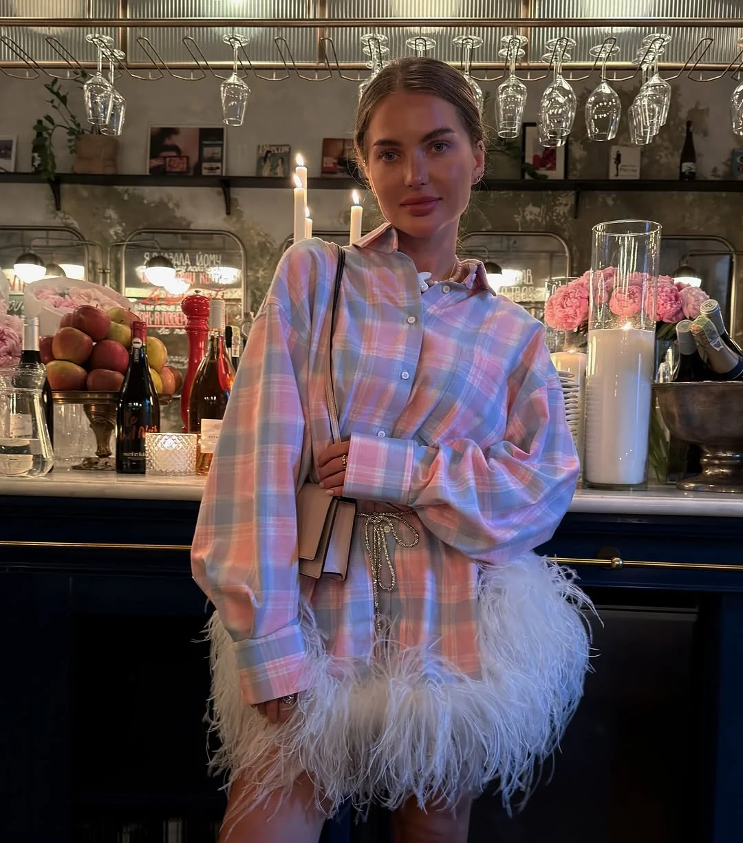 fall fashion trends for women 2026 Pastel Checks Bring Playfulness Into Fall