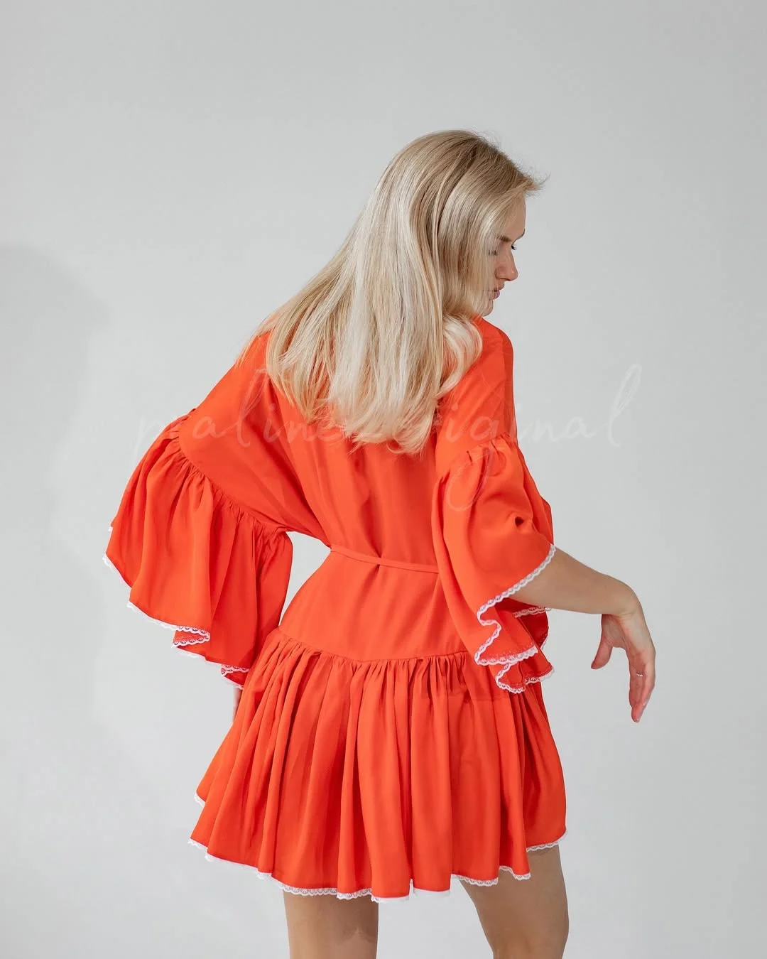 fall festival outfits dress to impress 2026 Bright Orange Ruffles That Bring Instant Energy