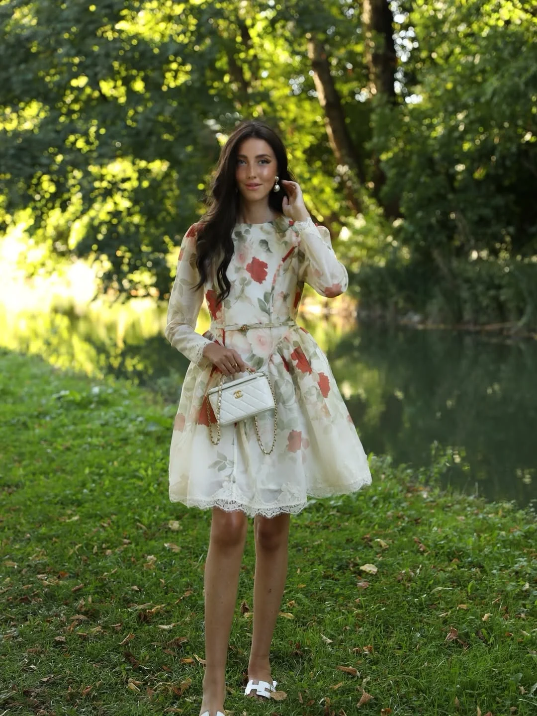 fall festival outfits dress to impress 2026 Soft Floral Dresses for Early Fall Garden Moments