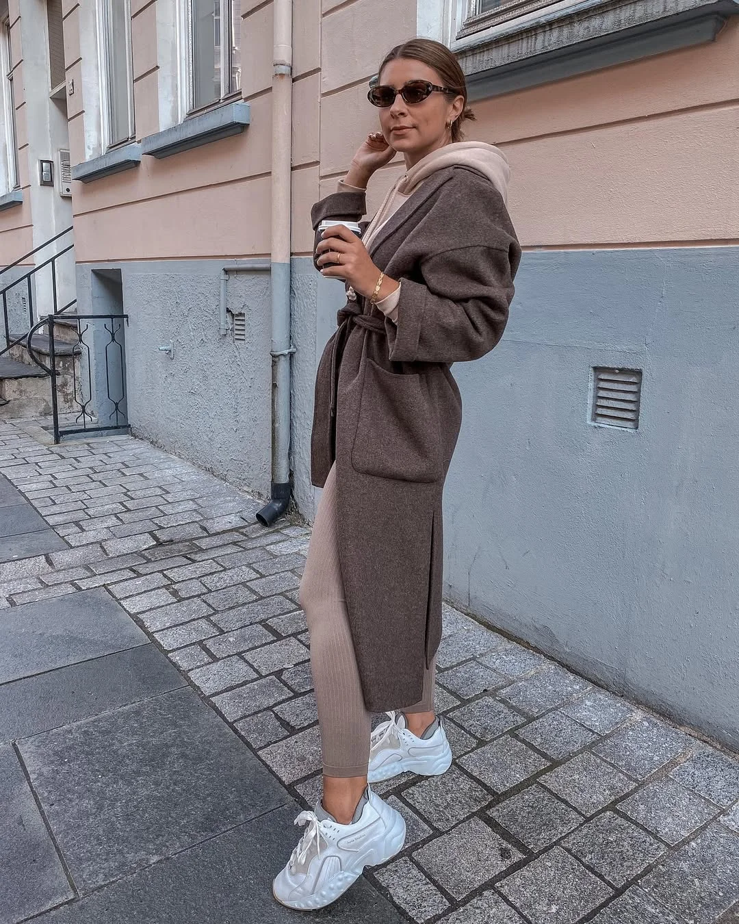 fall travel outfits with sneakers 2026 Soft Layers for Cozy Travel Mornings