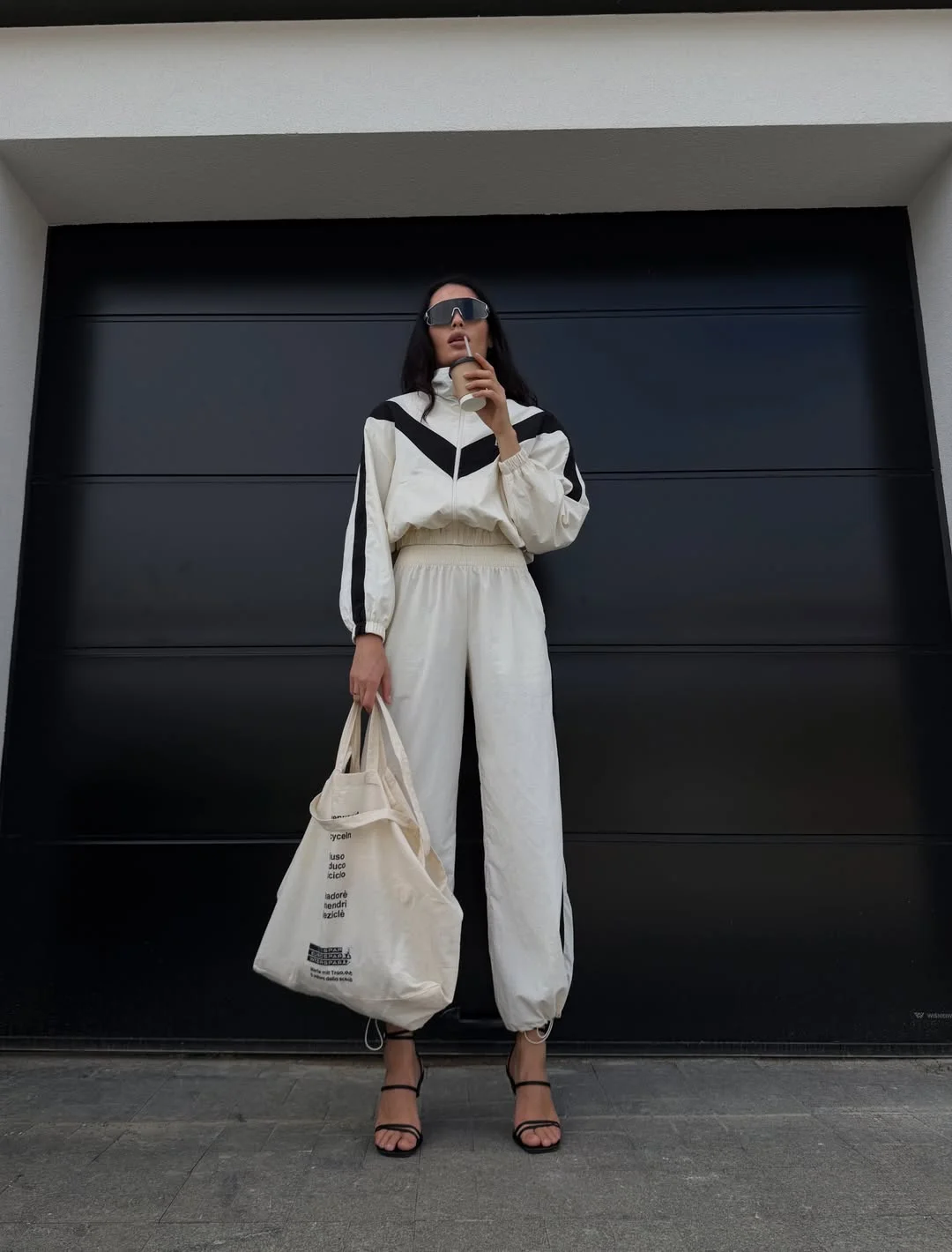 fashionable fall fashion for women over 40 2026 Sporty Monochrome With a Modern Edge
