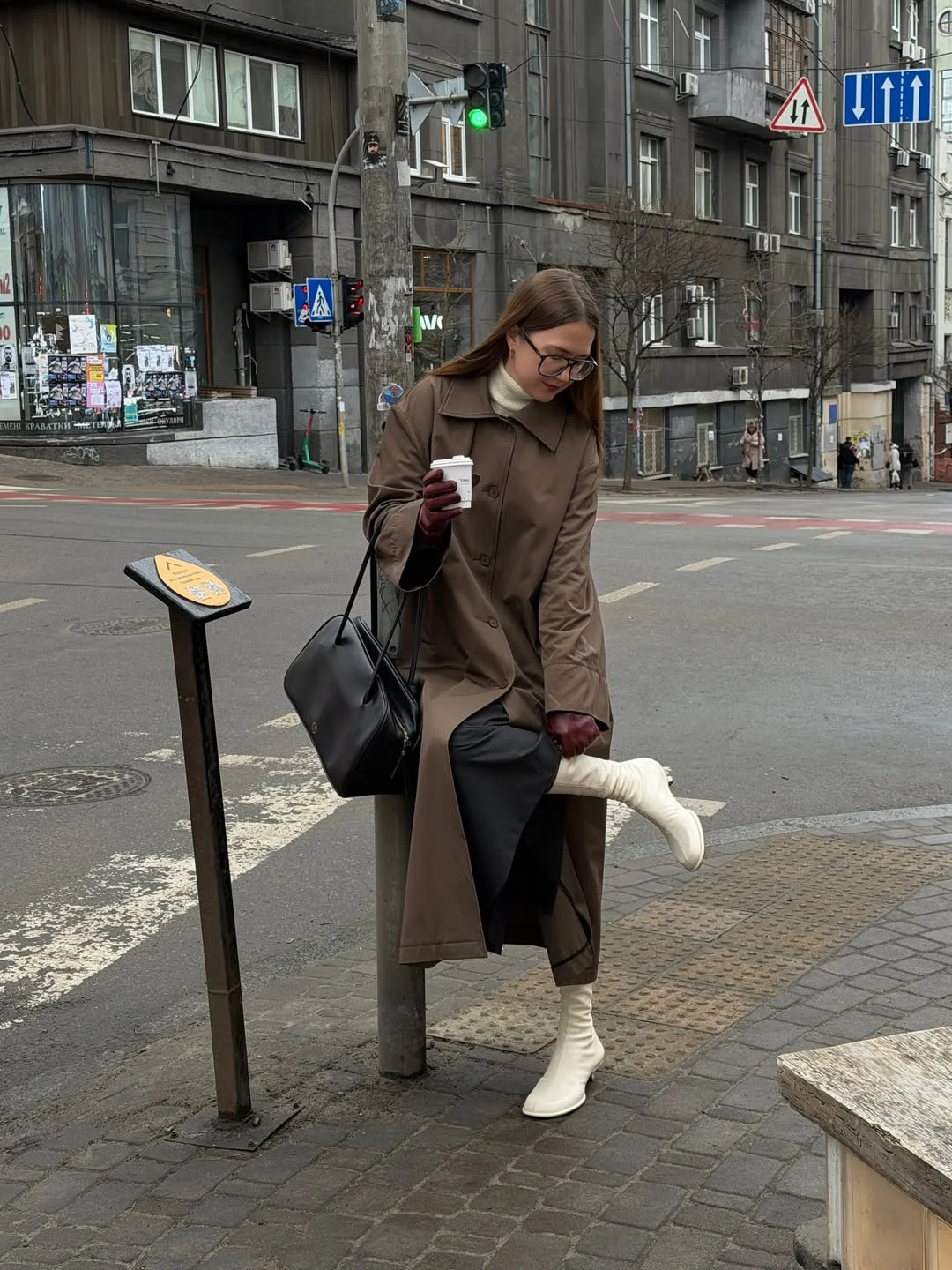 fashionable fall outfits with coat 2026 Coffee Runs and Chocolate Coats
