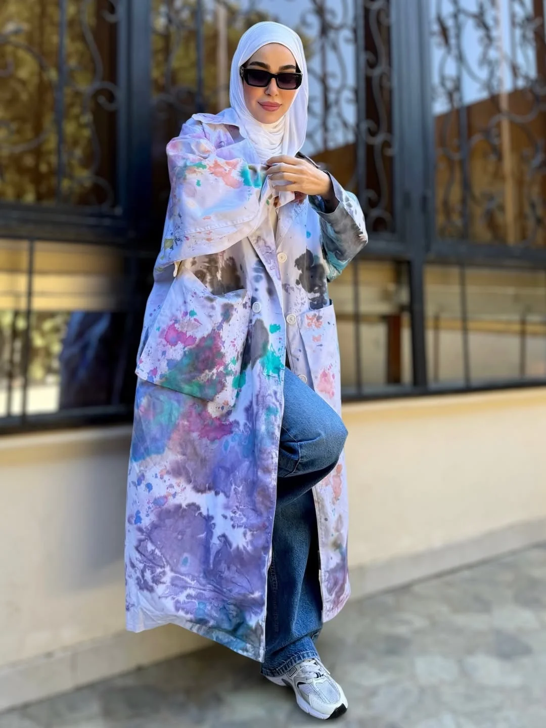 fashionable fall outfits with coat 2026 Artistic Prints for Playful Autumn Style