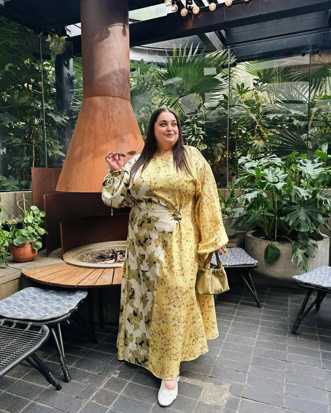 flattering fall outfits for plus size women 2026 Soft Botanical Dresses For Elegant Fall Days