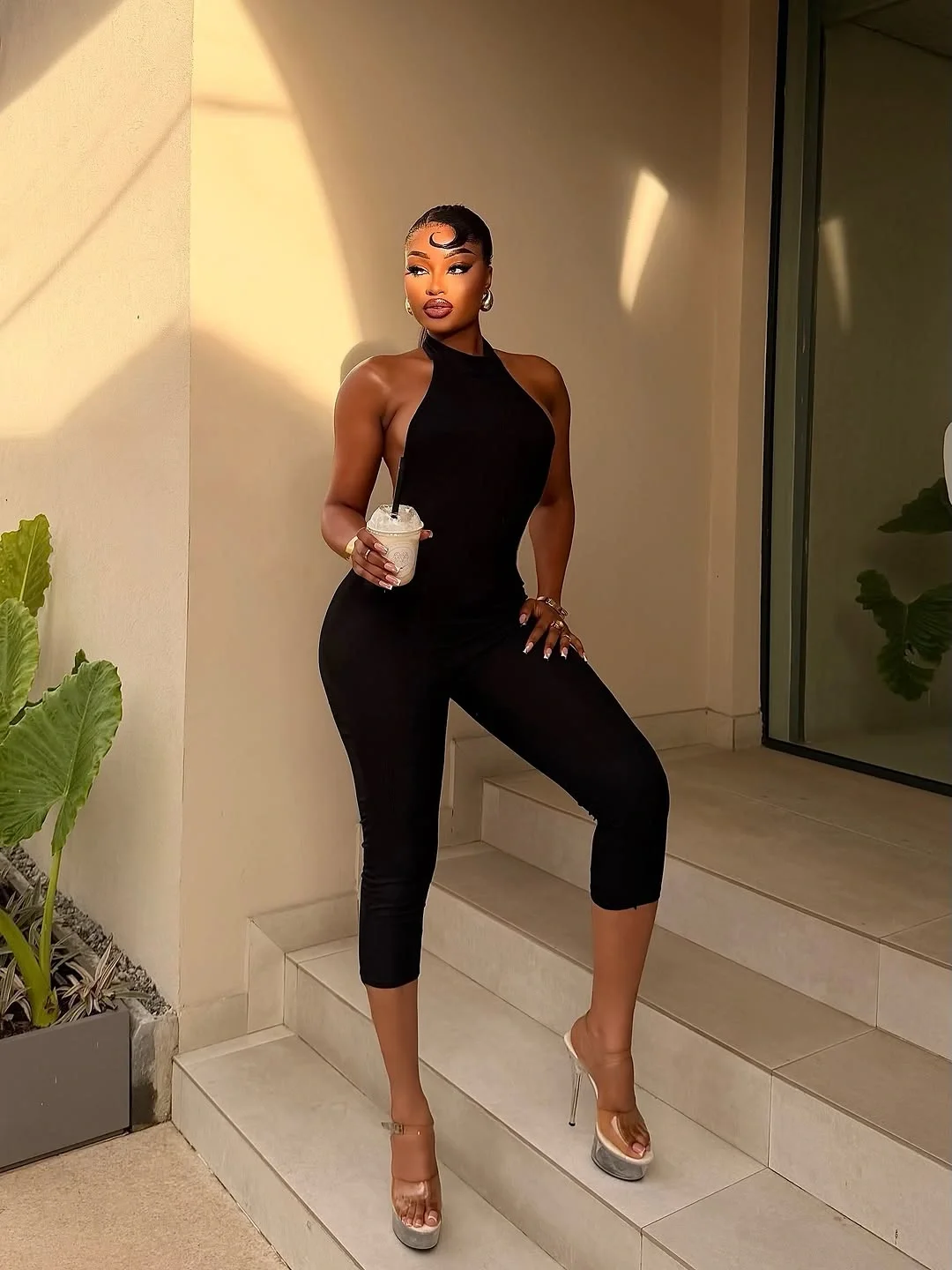 nice fall outfits for black women 2026 Sleek Monochrome Confidence