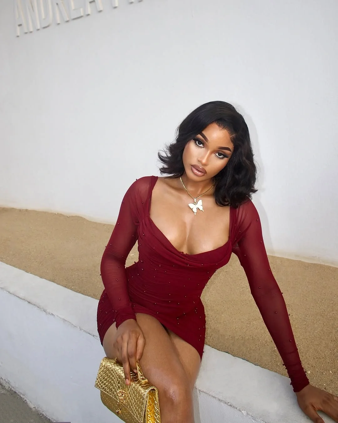 nice fall outfits for black women 2026 Burgundy Evenings Never Go Out Of Fashion
