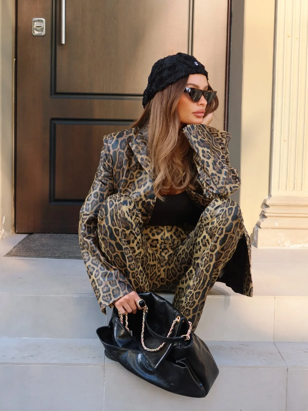 nightout fall outfits going out 2026 Leopard Tailoring That Refuses to Blend In