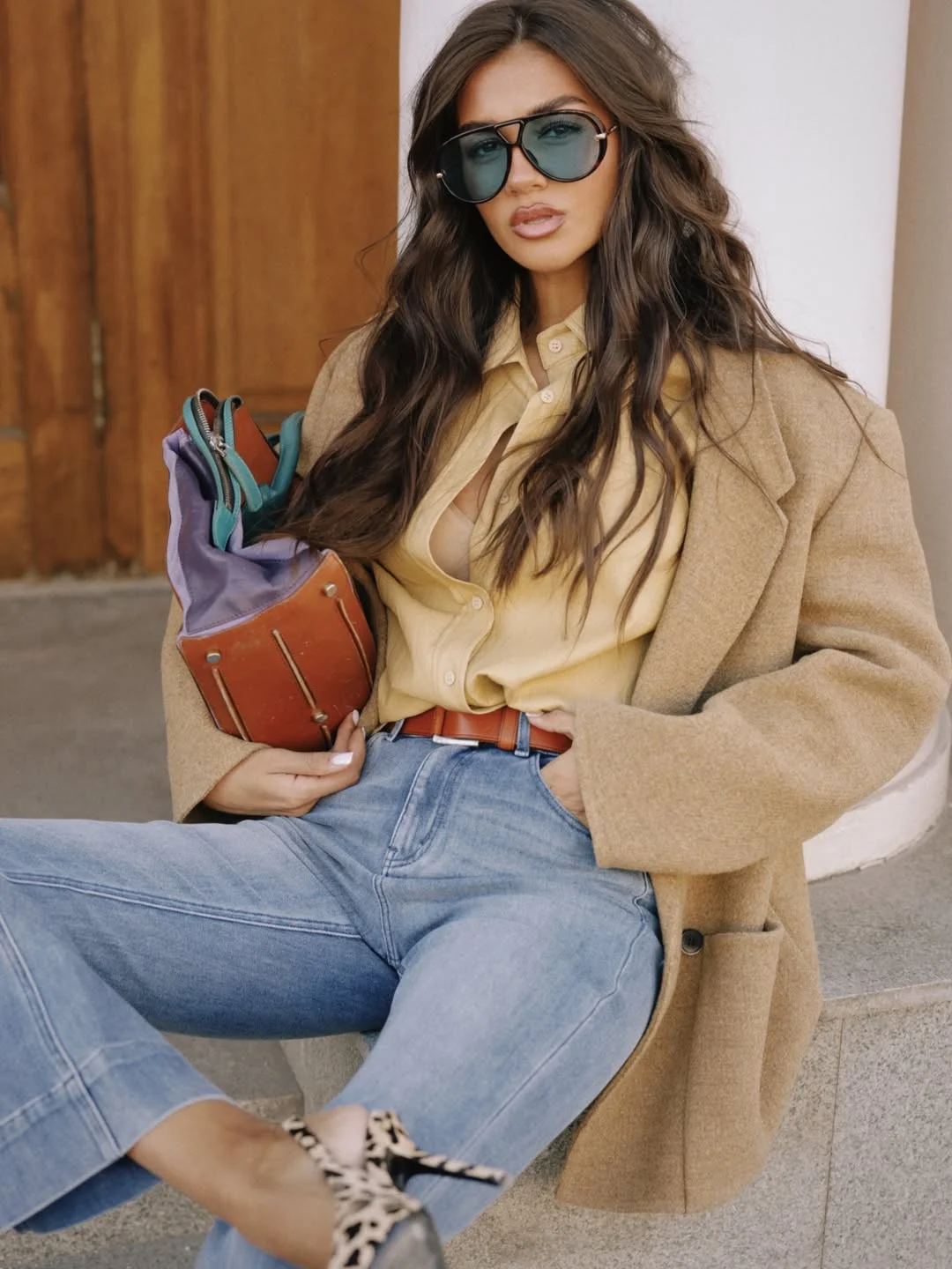 nightout fall outfits going out 2026 Warm Neutrals With Everyday Cool-Girl Energy