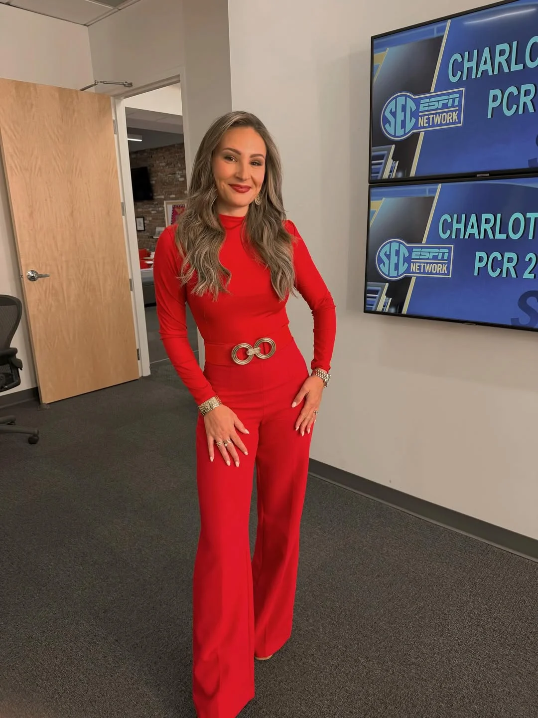 romantic dinner outfits date night fall 2026 Bold Red Tailoring for Confident Date Nights