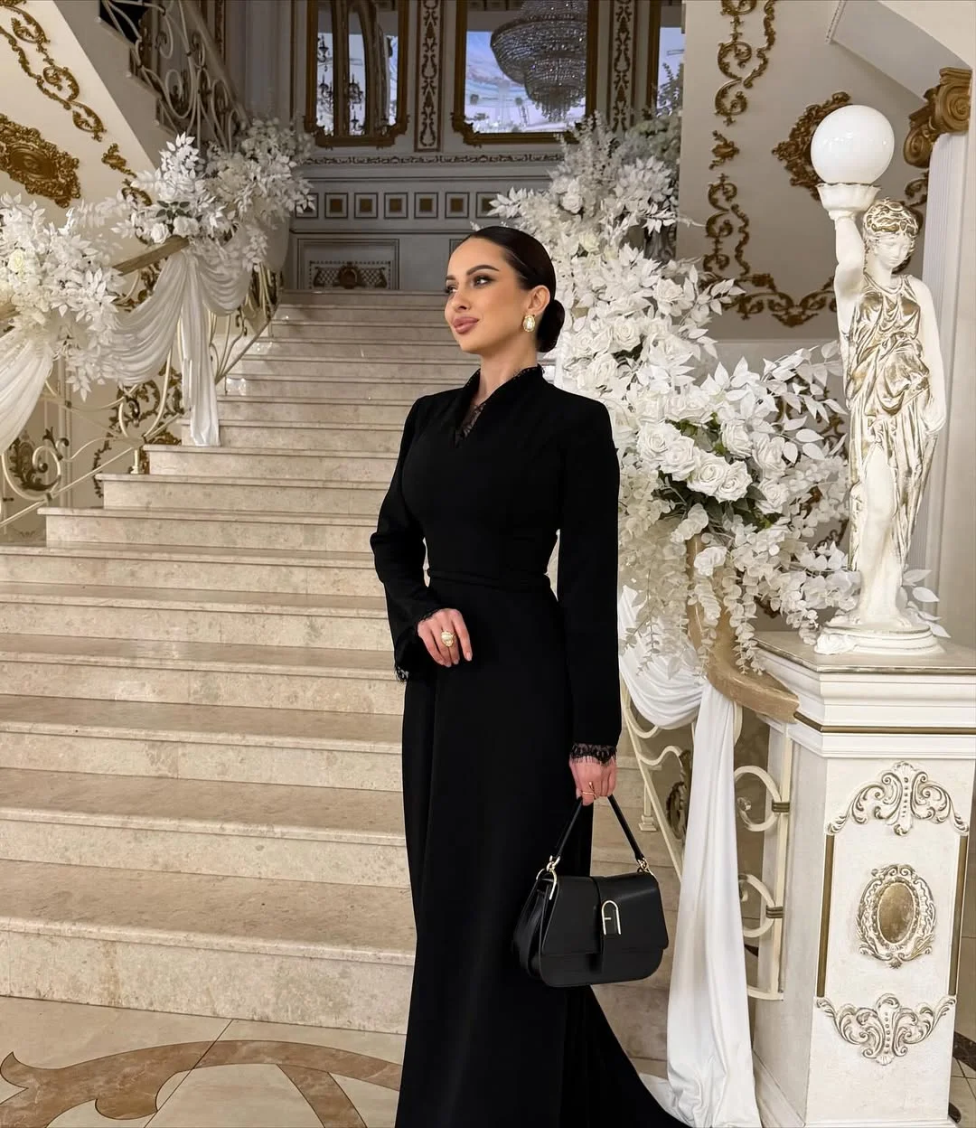 romantic dinner outfits date night fall 2026 Black Elegance for Timeless Date Nights