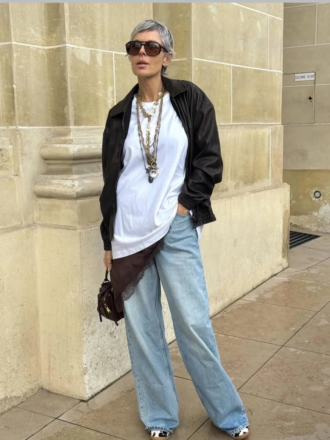 sophisticated what to wear in fall 2026 over 50 The Elevated Art of Layering Denim and Leather