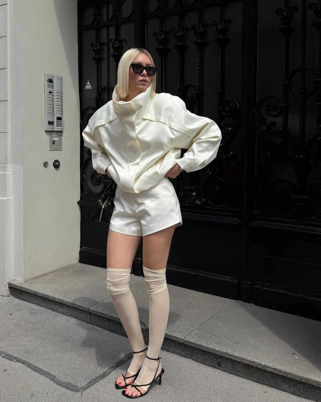 stylish fall outfits for big busted women 2026 Modern Ivory Minimalism With a Fashion-Forward Twist