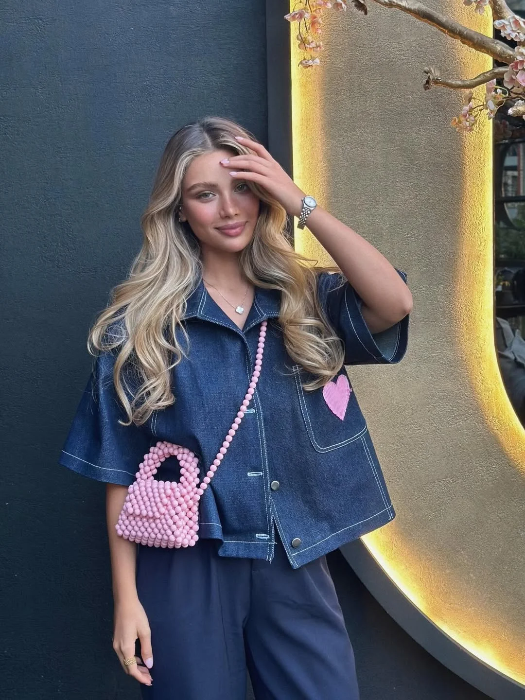 stylish fall outfits for big busted women 2026 Playful Denim Layers With Feminine Details