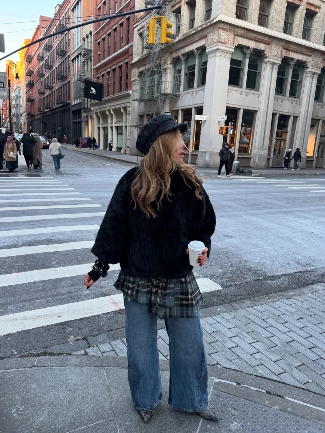stylish fall street style nyc aesthetic 2026 Relaxed Denim and Downtown Cool