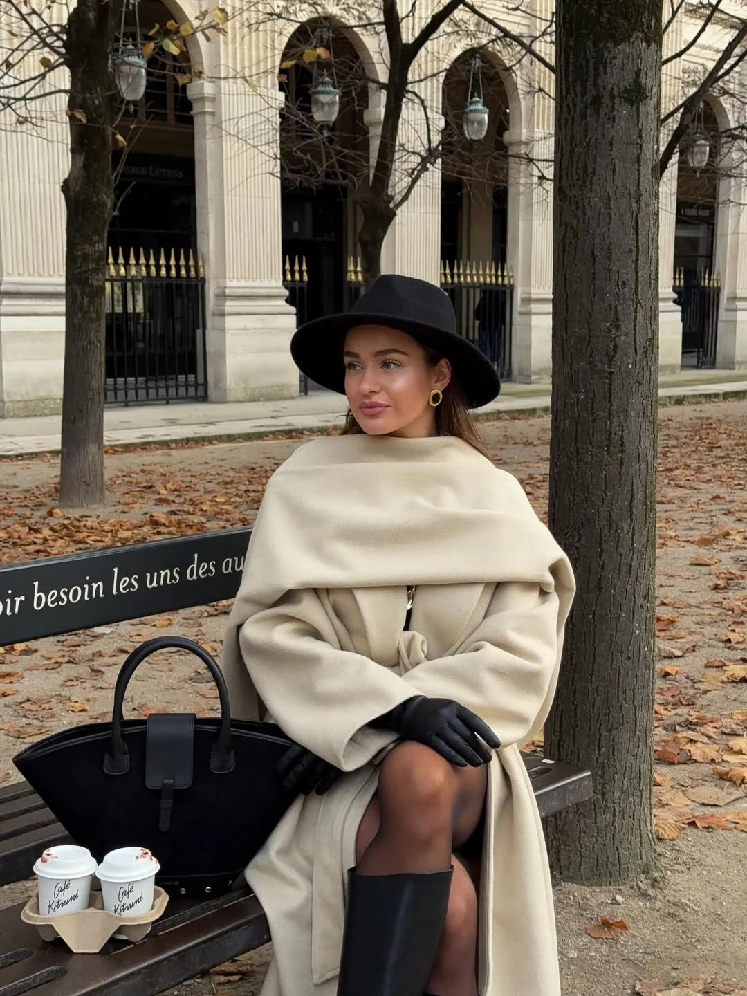 stylish fall travel wardrobe for women 2026 Quiet Luxury Wrapped In Cream