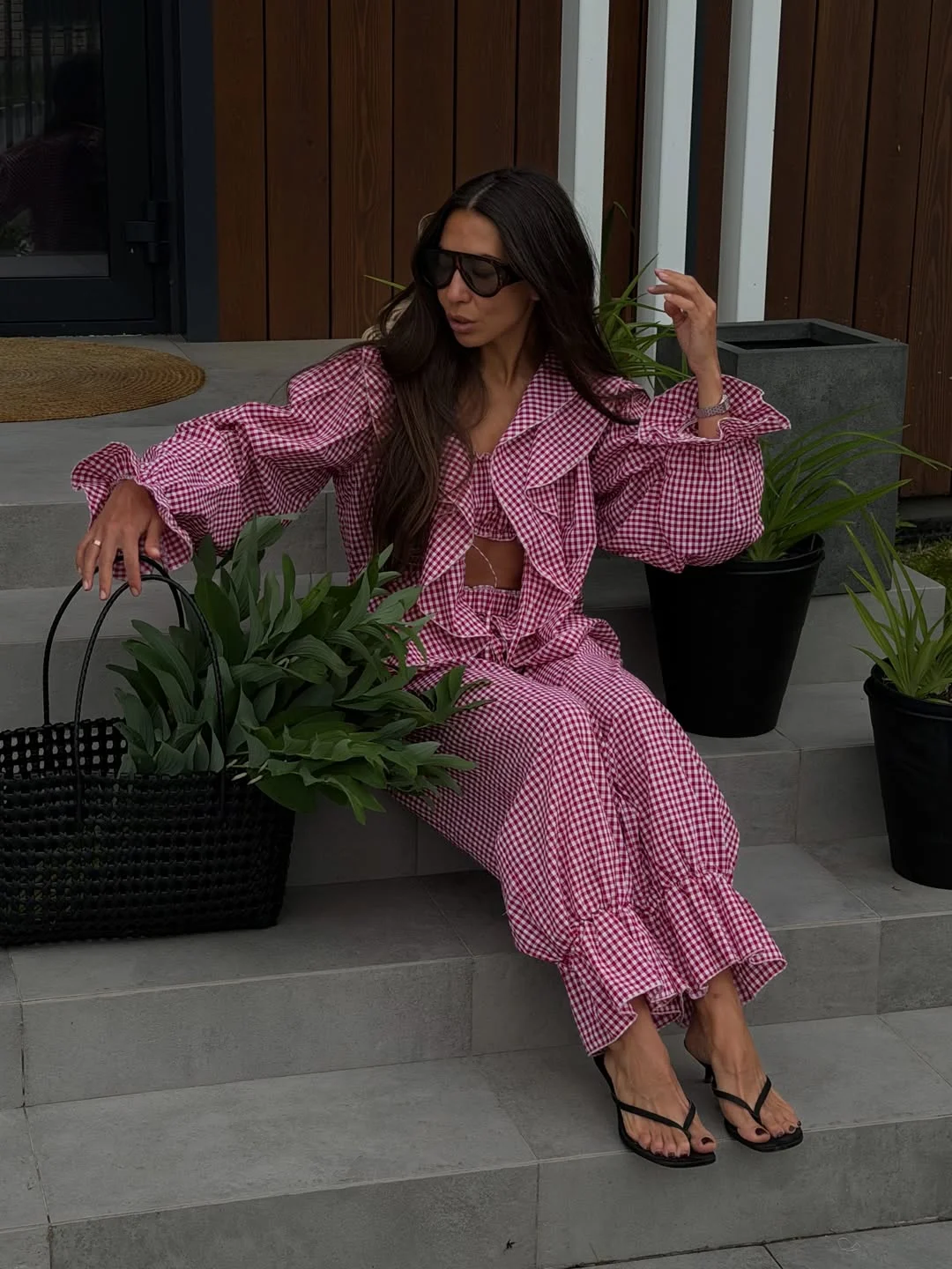 stylish july fashion trends 2026 Gingham Gets a Modern Fashion Upgrade