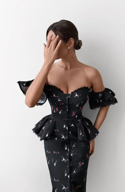 stylish july fashion trends 2026 Dark Romance Returns for Summer Evenings