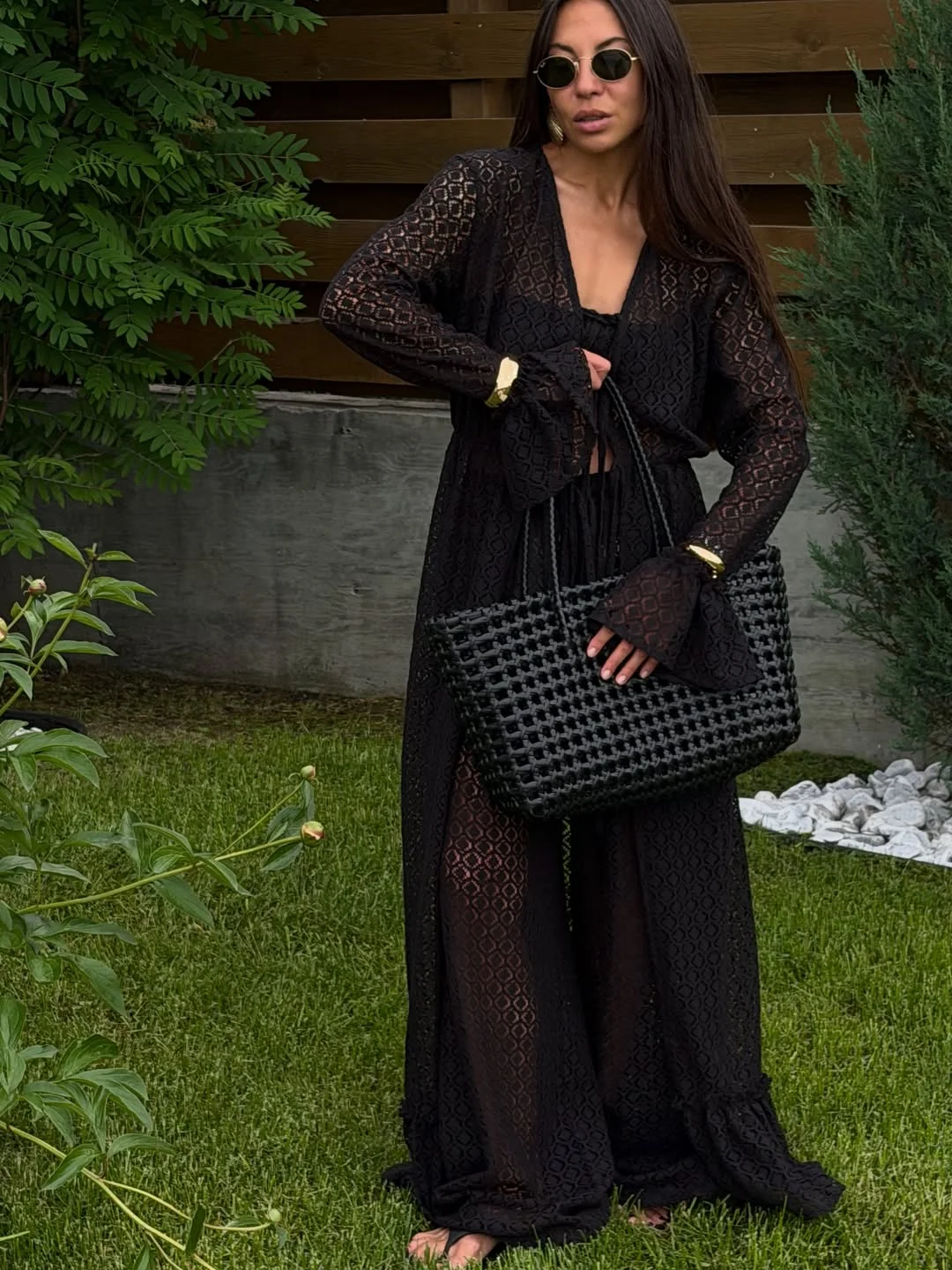 stylish july fashion trends 2026 Black Resortwear Gets a Sophisticated Upgrade