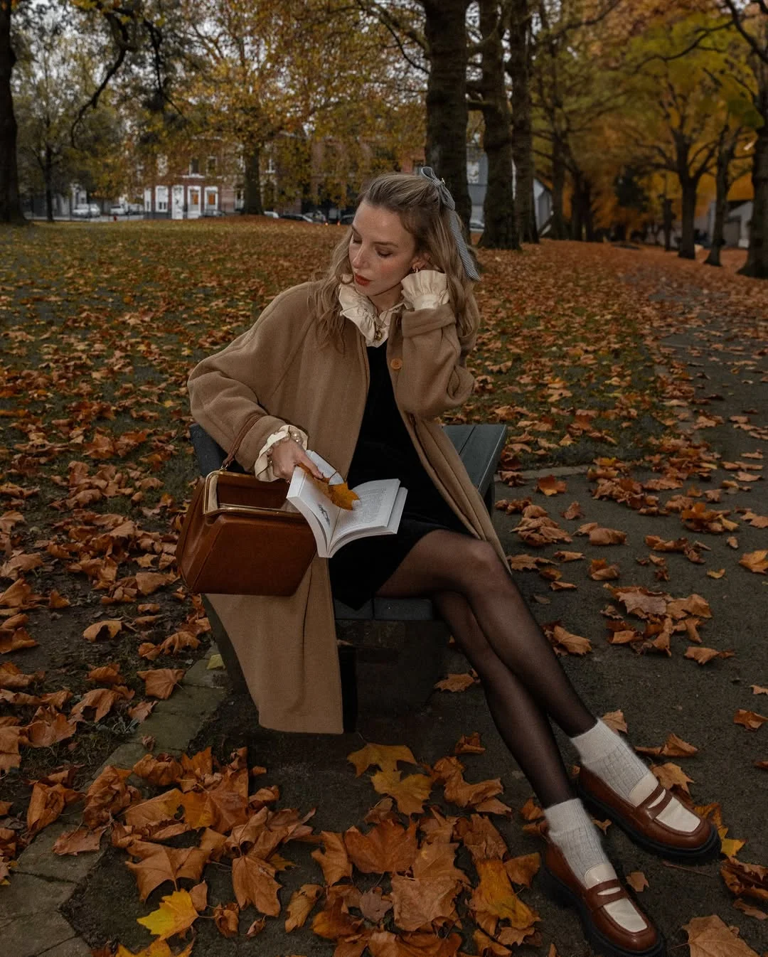 trendy back to school outfits 2026 Soft Autumn Academic Style