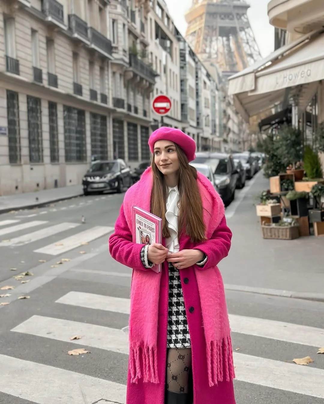 trendy back to school outfits 2026 A Bold Pink Statement with European Fashion Energy