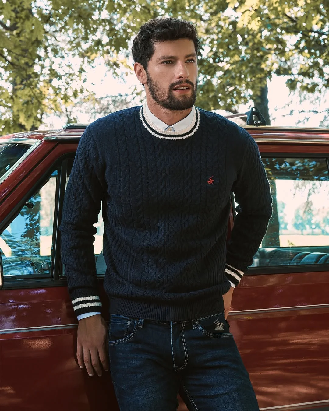 stylish early fall outfits ideas 2026 Classic Cable Knit Style That Never Fails