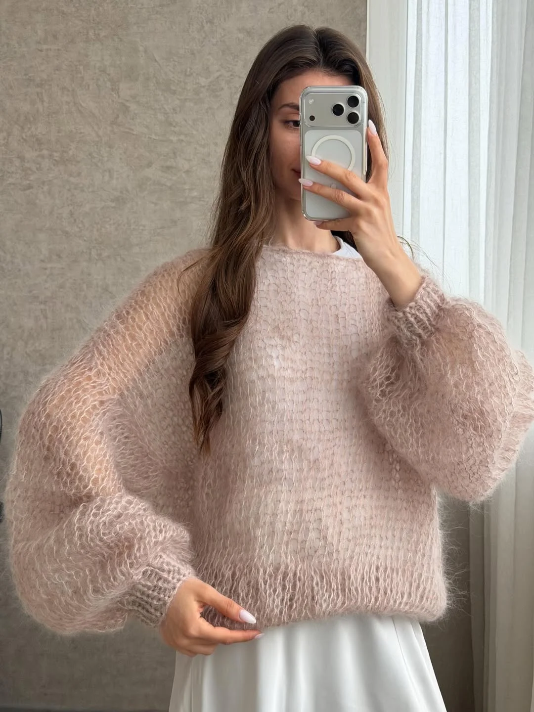 trendy fall outfits with sweater 2026 The Soft Cloud Sweater That Makes Autumn Feel Romantic
