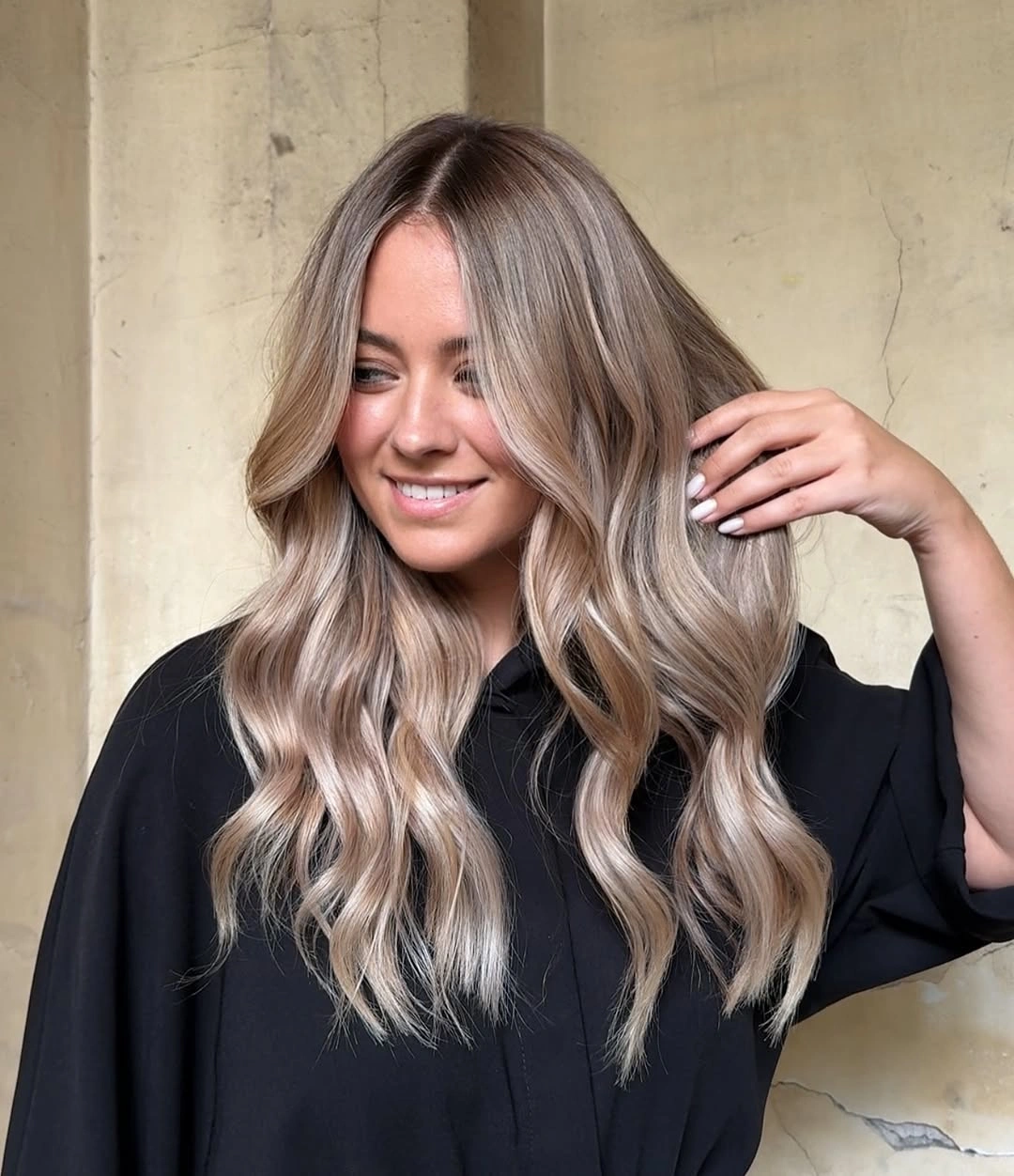 beautiful dirty blonde hair color Dimensional Beige Blonde with Soft Waves