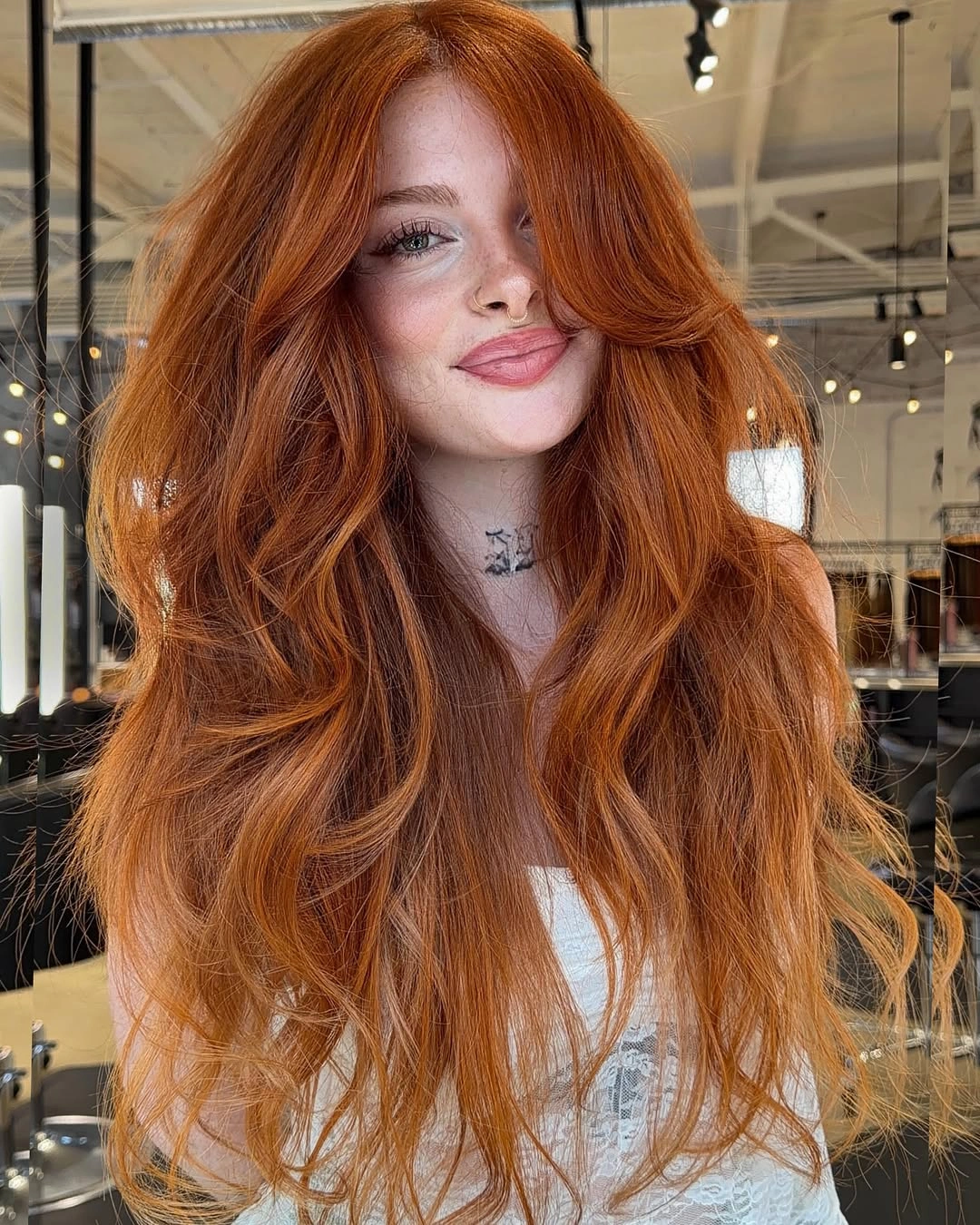 beautiful fall hair colour ideas 2026 Warm Copper Layers That Brighten Fall Days