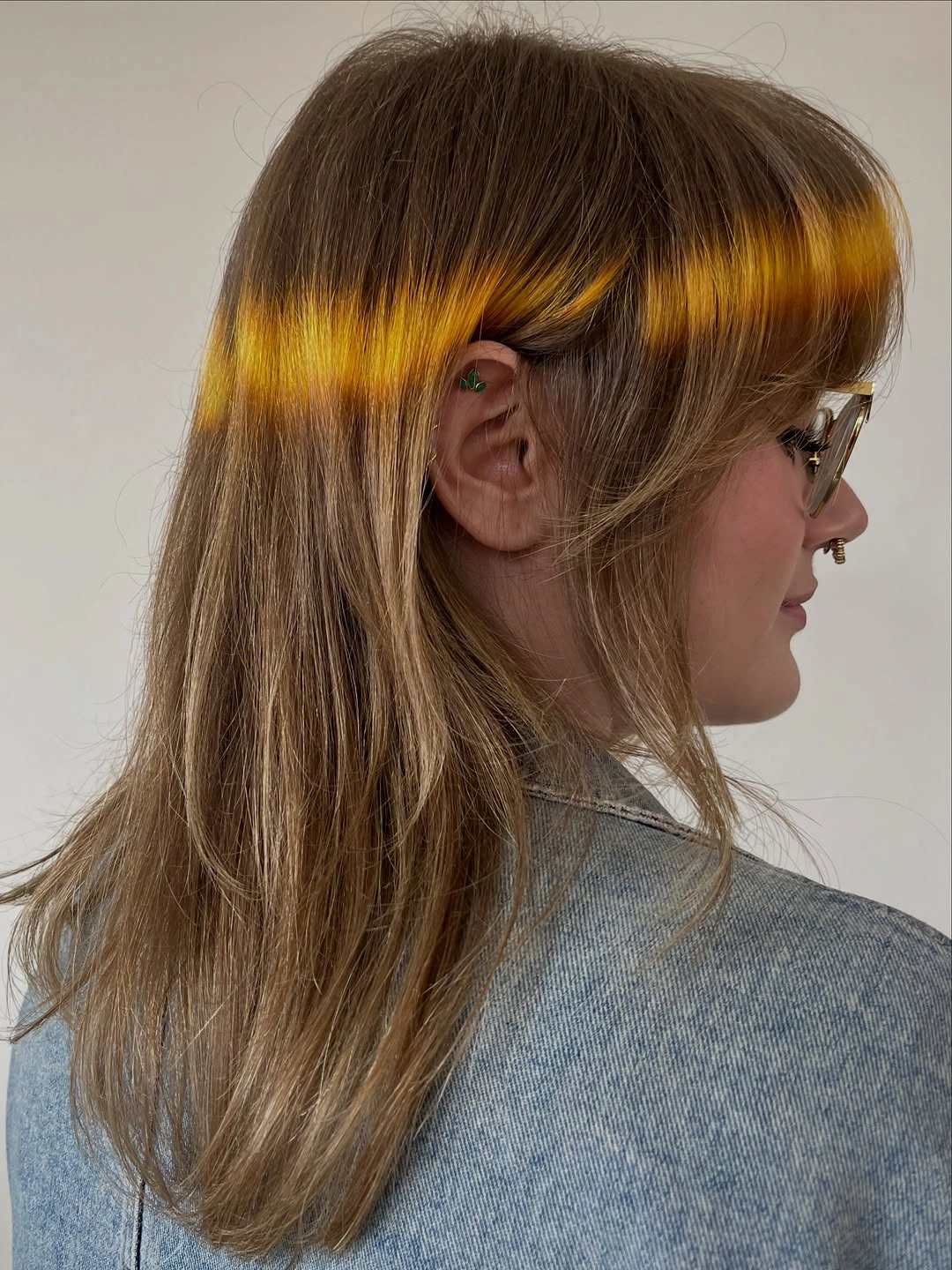 beautiful fall hair colour ideas 2026 Golden Ribbon Blonde Melt