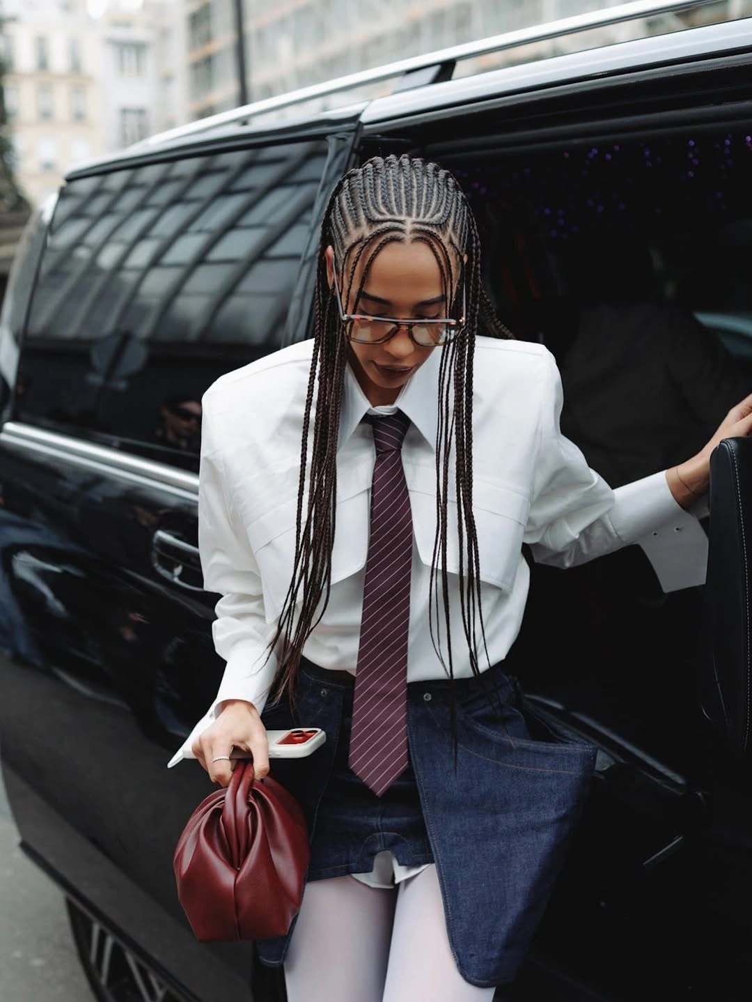 beautiful september hairstyles ideas 2026 Statement Precision Braids for an Elevated September Look