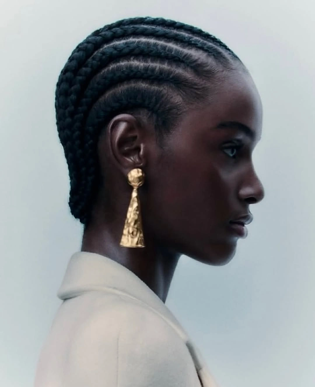 beautiful september hairstyles ideas 2026 Sculpted Cornrow Elegance