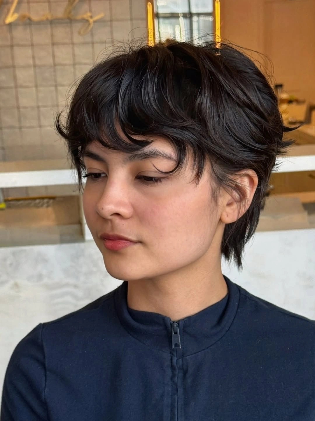 chic bixie haircut Classic Bixie With Soft Wavy Texture