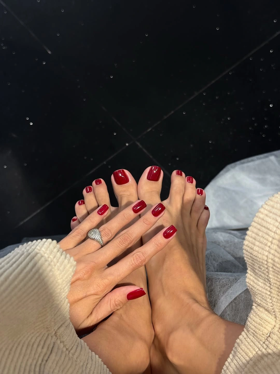 chic fall pedicure ideas 2026 Classic Burgundy That Never Misses