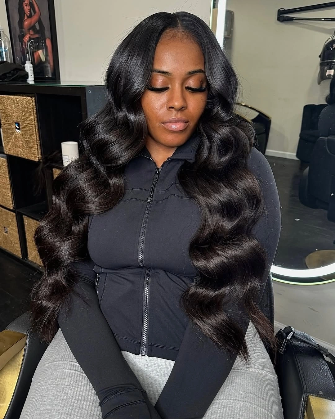effortless body waves hairstyle Extra-Long Luxe Waves Full of Bounce and Dimension
