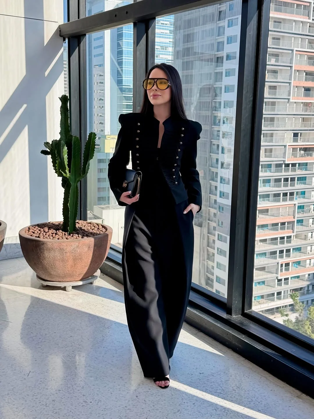 fall concert outfits 2026 Statement Black Tailoring For An Evening Concert