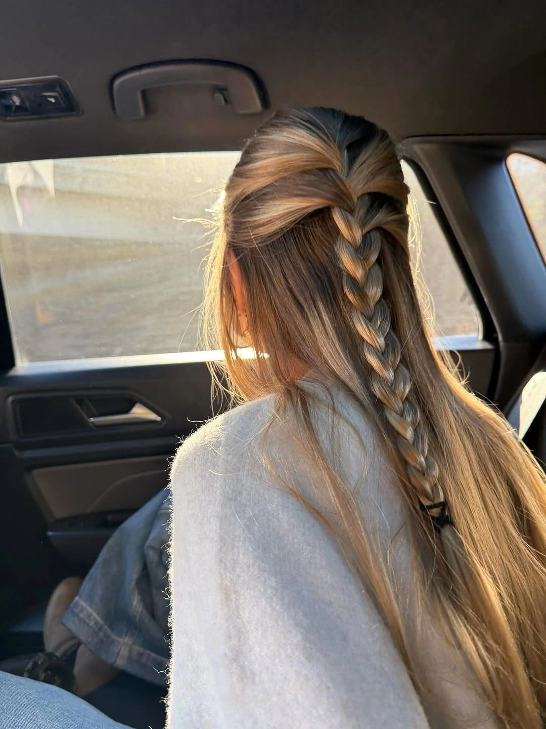 fall hairstyles 2026 Elegant Center Braid For Everyday Wear