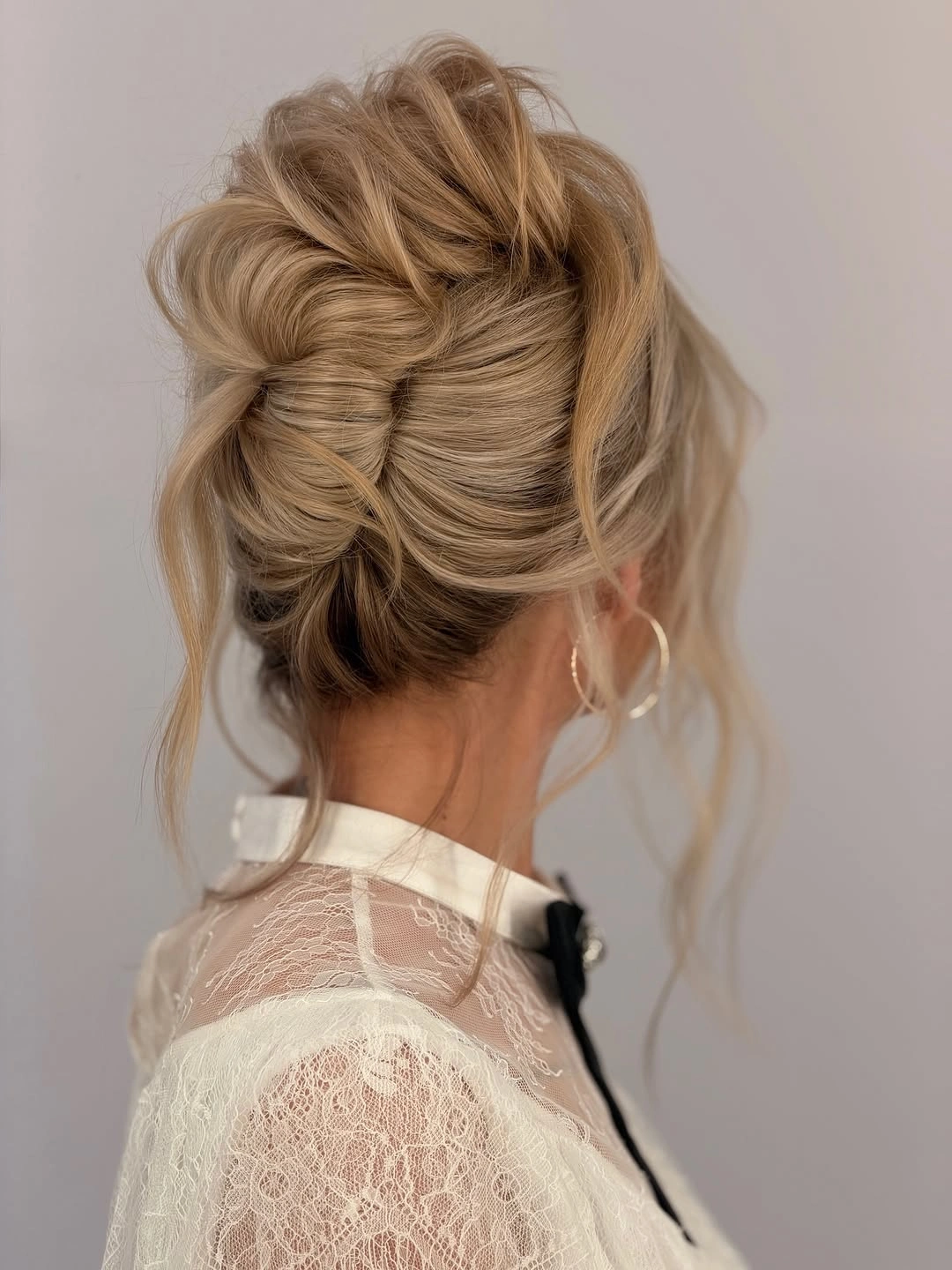 fall hairstyles for office 2026 Soft French Twist With Airy Volume