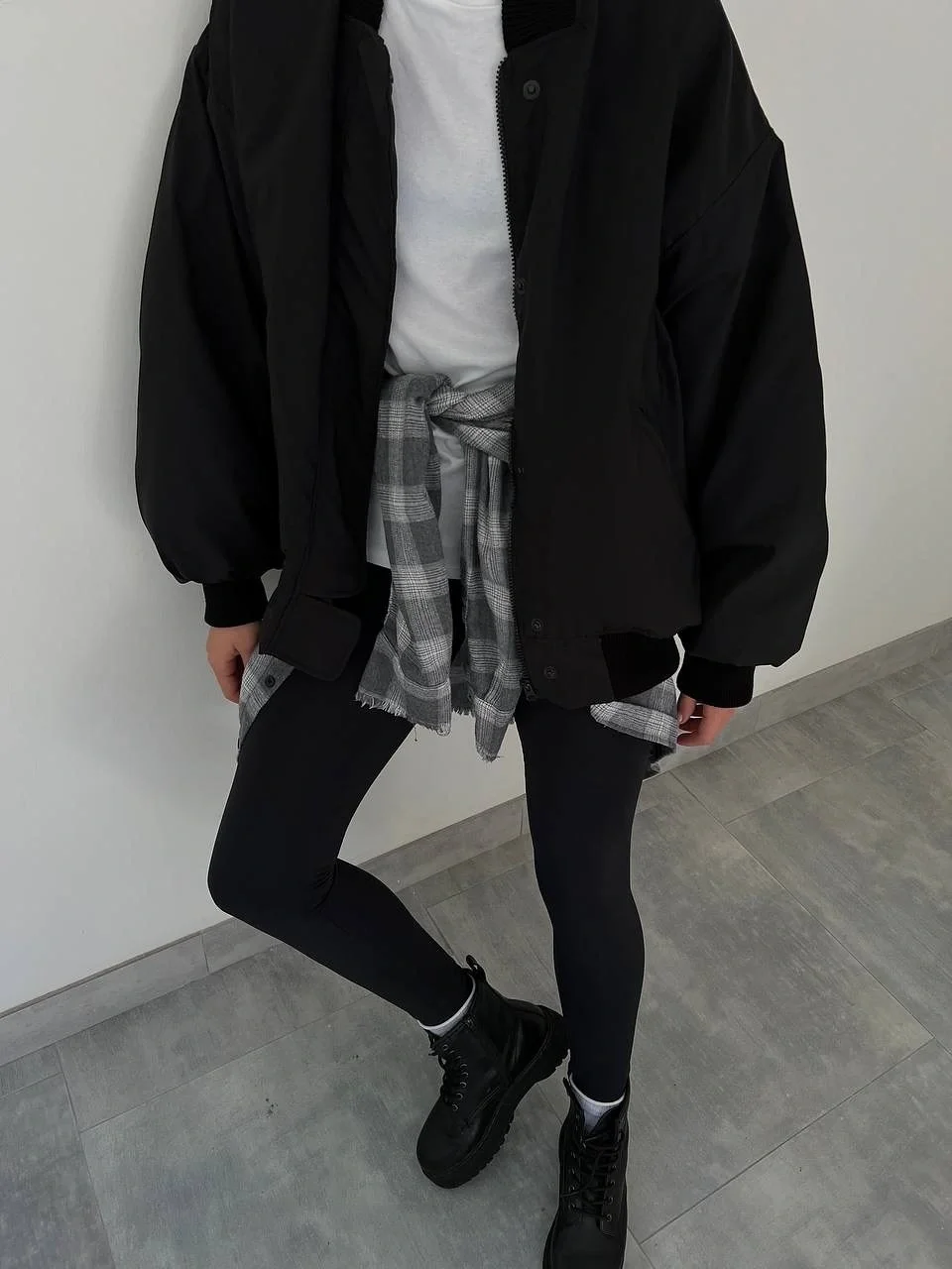 fall outfits with bombers 2026 The Classic Black Bomber Gets a Clean Minimalist Refresh