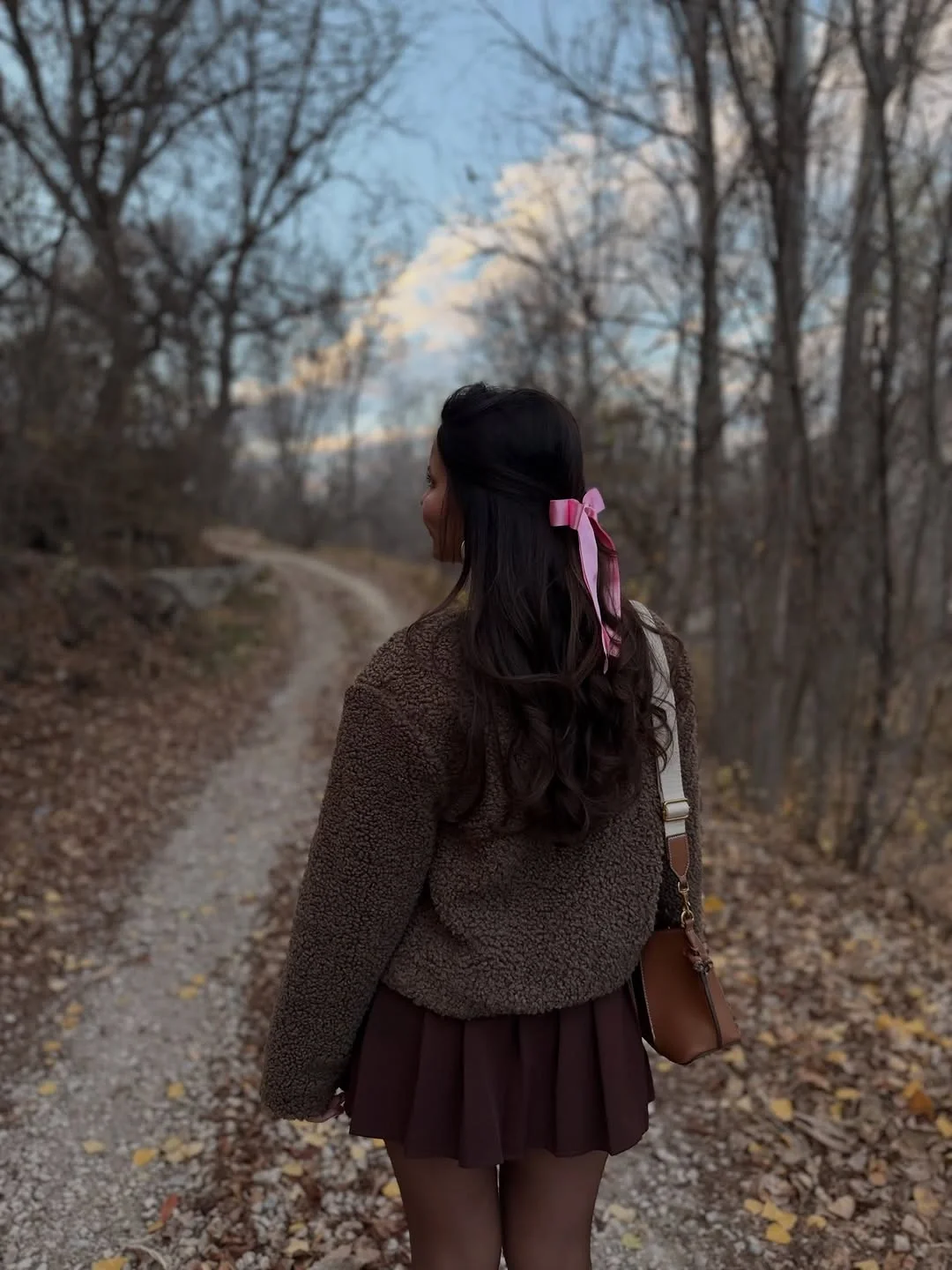 fall photoshoot outfits 2026 Cozy Chocolate Tones With A Feminine Twist