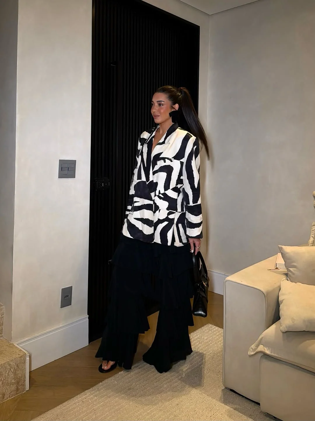 must-have fall outfits for women 2026 Artistic Monochrome With Dramatic Volume