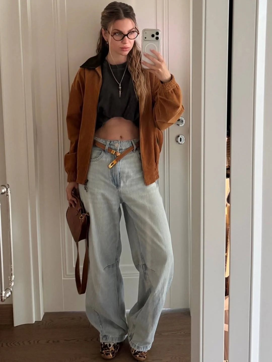 must-have fall outfits for women 2026 Relaxed Denim And Warm Earth Tones